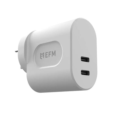 EFM 45W GaN Wall Charger with Power Delivery and PPS - White
